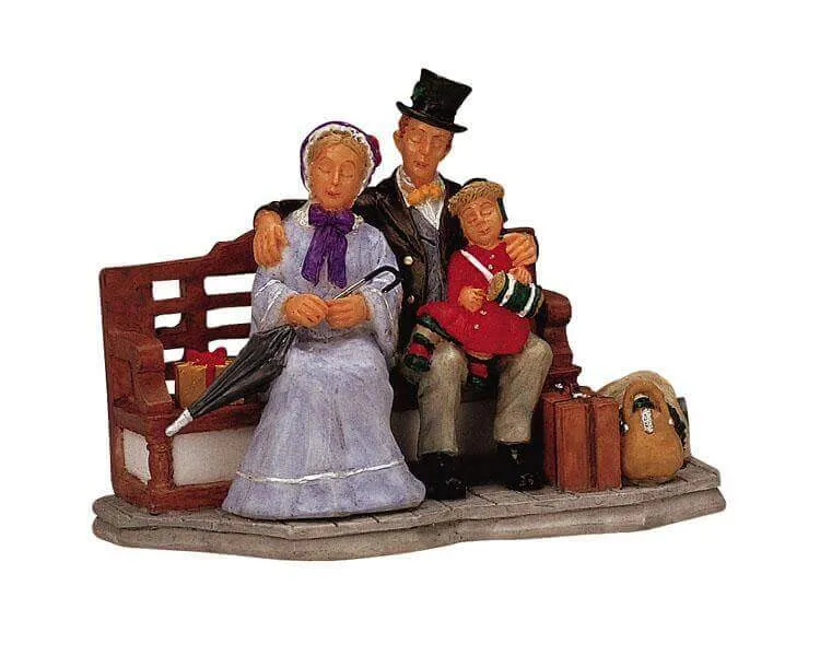 lemax-weary-travelers-figurines-miniatures-voyageurs image 1