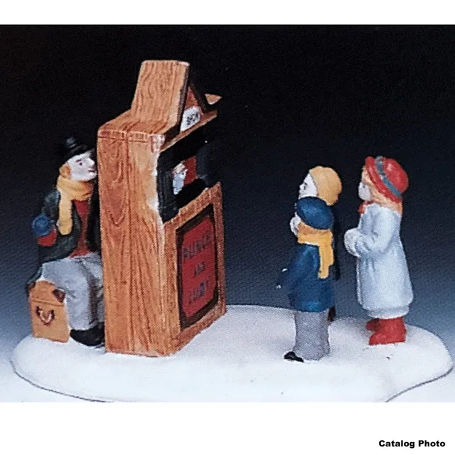 lemax-punch-and-judy-figurine-spectacle-de-marionnettes image 1