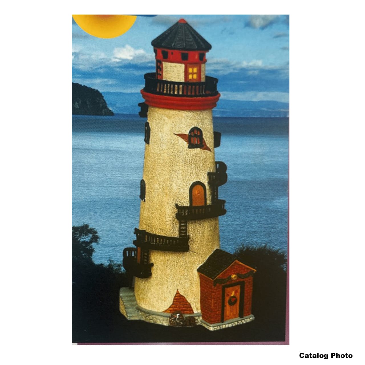 lemax-cape-anne-lighthouse-phare-miniature-de-collection image 1