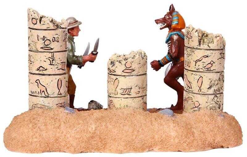 lemax-battle-anubis-figurine-anubis-combat-spooky-town image 3
