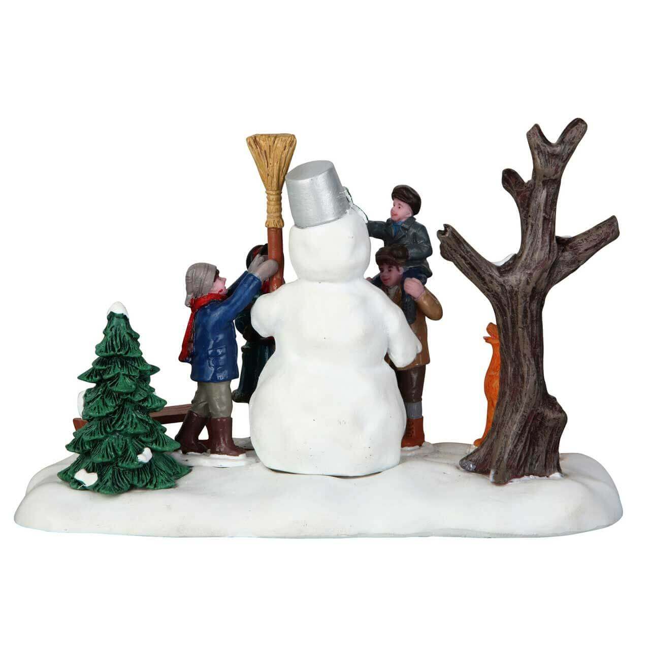 lemax-victorian-snowman-miniature-bonhomme-de-neige-de-collection image 4