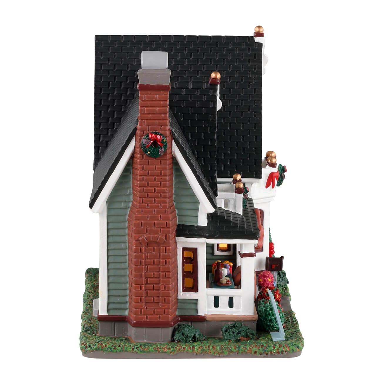 lemax-house-warming-miniature-cottage-f-te-village-de-no-l image 2