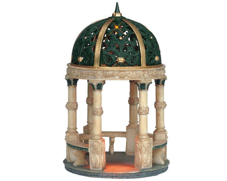 lemax-lighted-grand-gazebo-kiosque-lumineux-miniature image 1