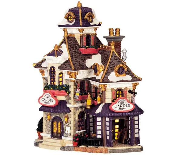 lemax-williamson-s-garden-shoppe-boutique-jardin-miniature-de-village-de-no-l image 1
