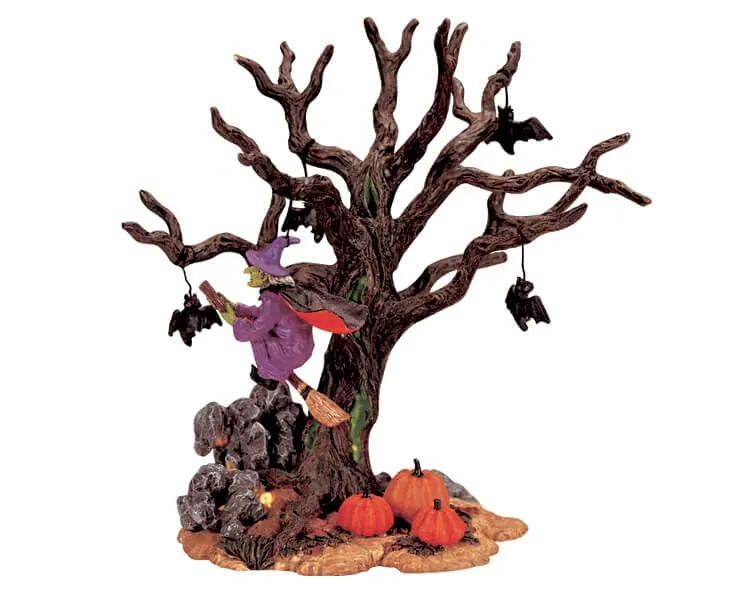 lemax-lighted-tree-nightflight-arbre-lumineux-spooky-town image 1