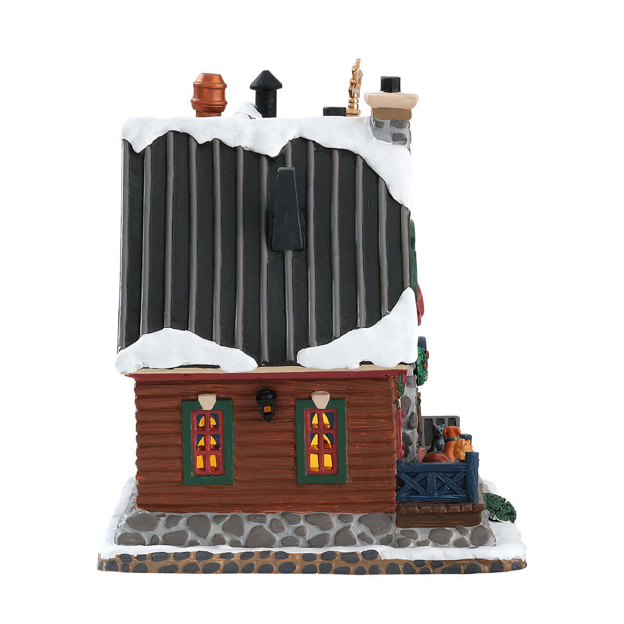 lemax-alpine-lodge-pet-retreat-chalet-miniature-vail-village image 3
