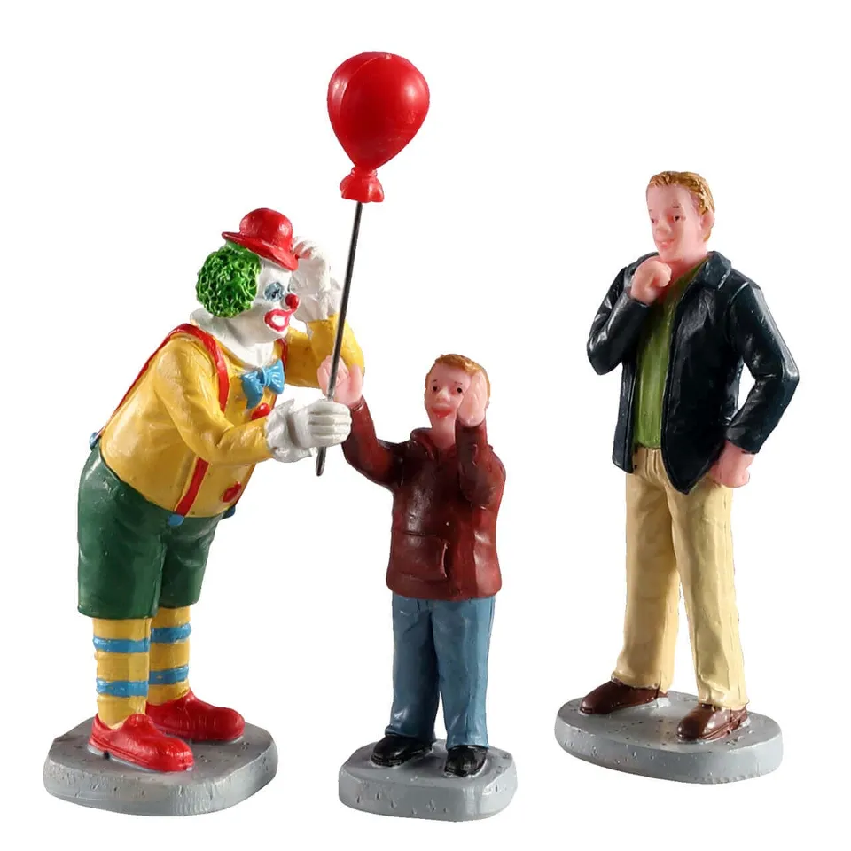 lemax-friendly-clown-figurine-miniature-clown-de-carnaval image 1