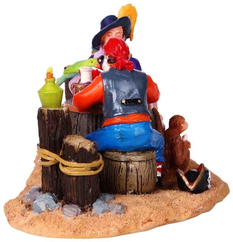lemax-spooky-town-bucaneer-poker-figurine-pirate image 3