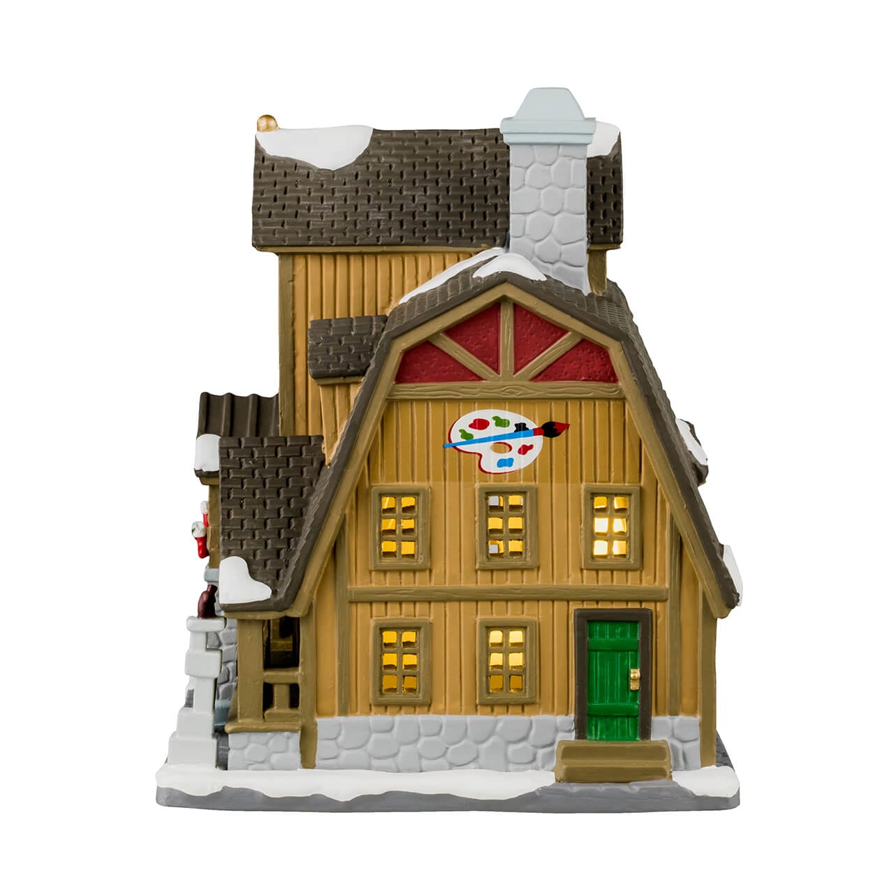 lemax-artist-s-lofts-b-timent-miniature-galerie-d-art-aspen image 3