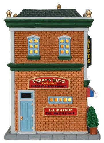 lemax-perry-s-corner-maison-miniature-de-collection image 2