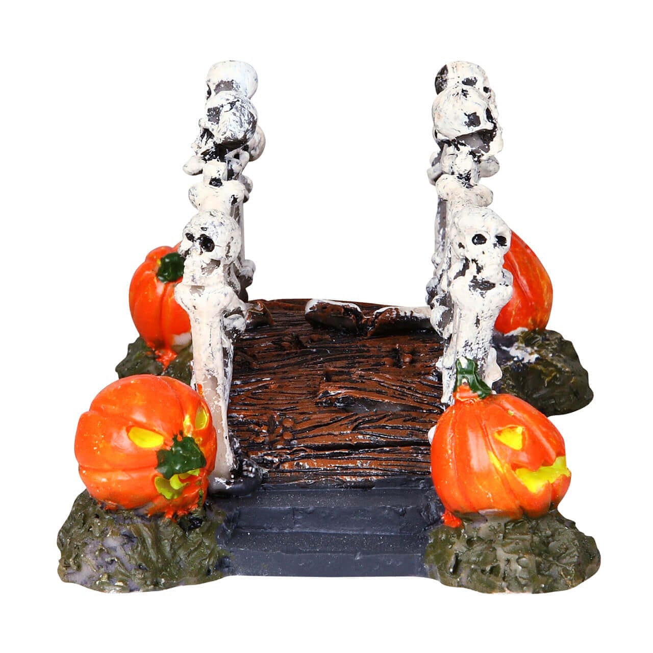 lemax-bridge-of-bones-miniature-pont-squelette-spooky-town image 2