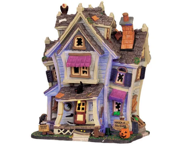 lemax-goosebumps-manor-maison-hant-e-spooky-town-lumineuse image 1