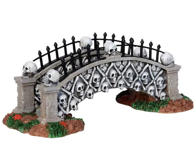 lemax-skull-bridge-accessoire-miniature-spooky-town image 1