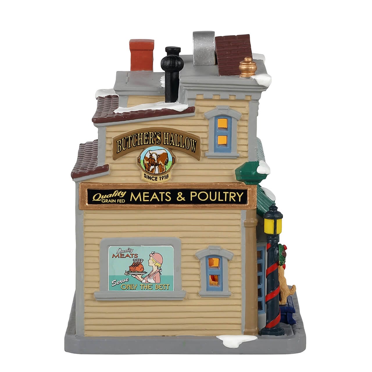 lemax-butcher-s-hollow-boucherie-miniature-caddington-collection image 2