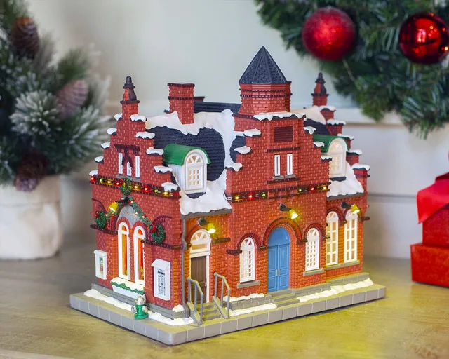 lemax-town-offices-1884-miniature-b-timent-mairie-village-de-no-l image 1