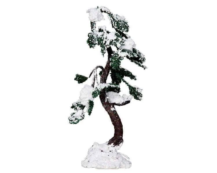 lemax-snowy-buckeye-tree-large-grand-arbre-enneig-miniature image 1