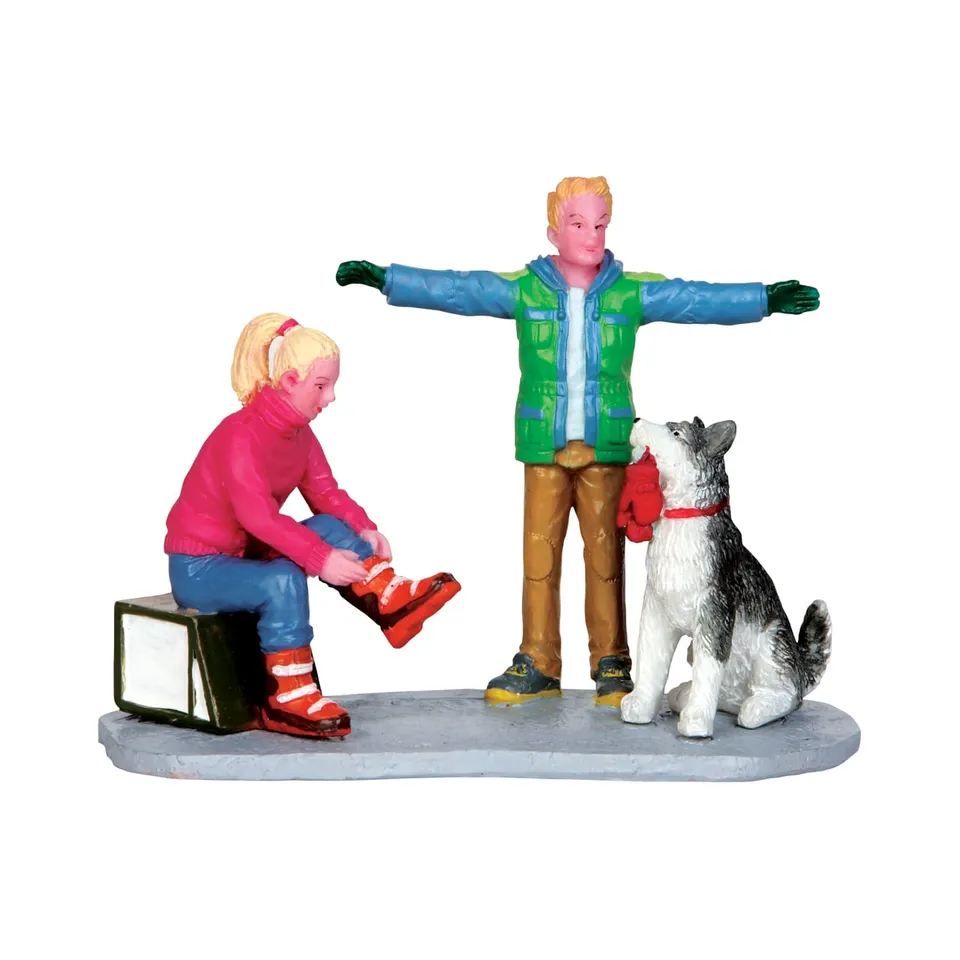 lemax-gear-shopping-figurine-miniature-sc-ne-shopping image 1