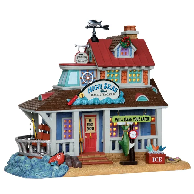 lemax-high-seas-bait-tackle-boutique-de-p-che-miniature-village image 1