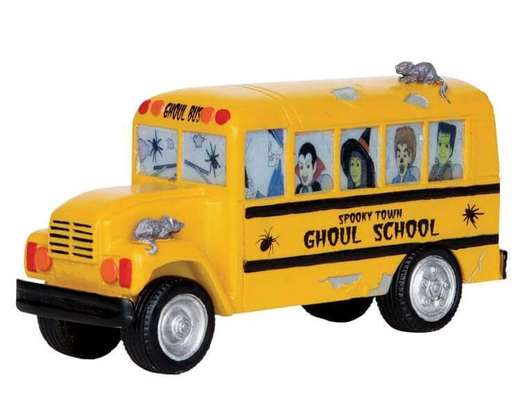 lemax-ghoul-school-bus-v-hicule-miniature-spooky-town image 5