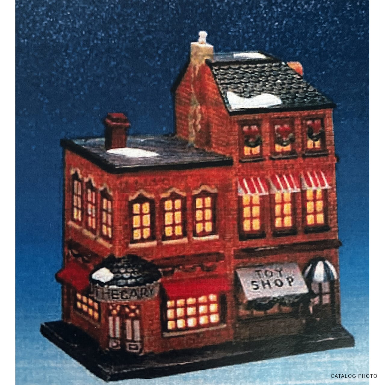 lemax-apothecary-maison-miniature-de-collection image 1
