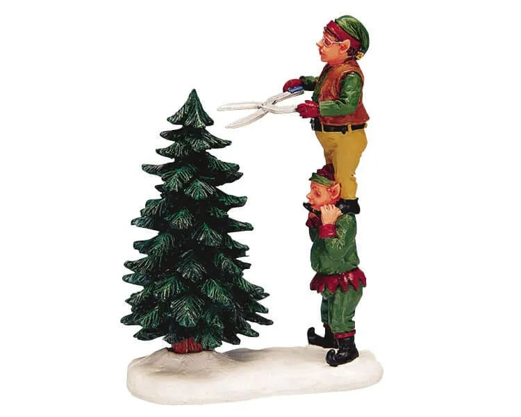 lemax-elf-tree-trimming-figurine-miniature-lutins-sapin image 1