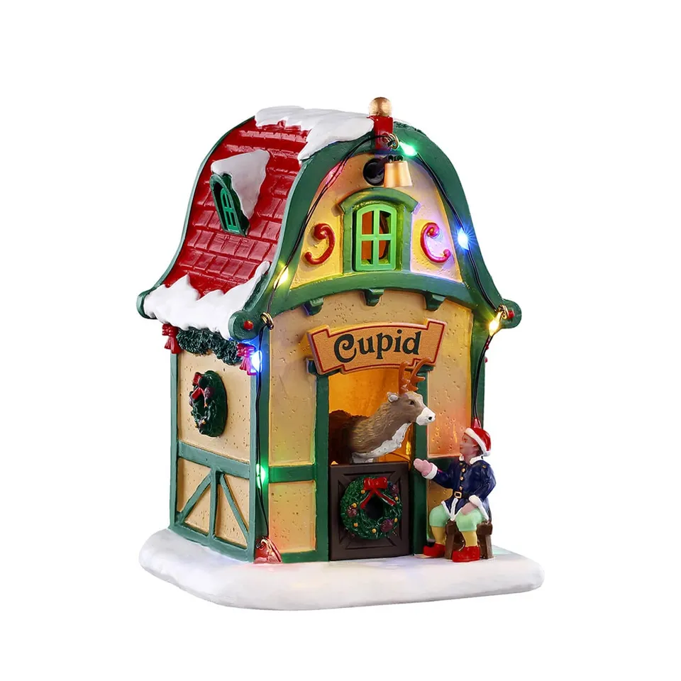 lemax-cupid-s-den-maison-miniature-santa-s-wonderland image 1