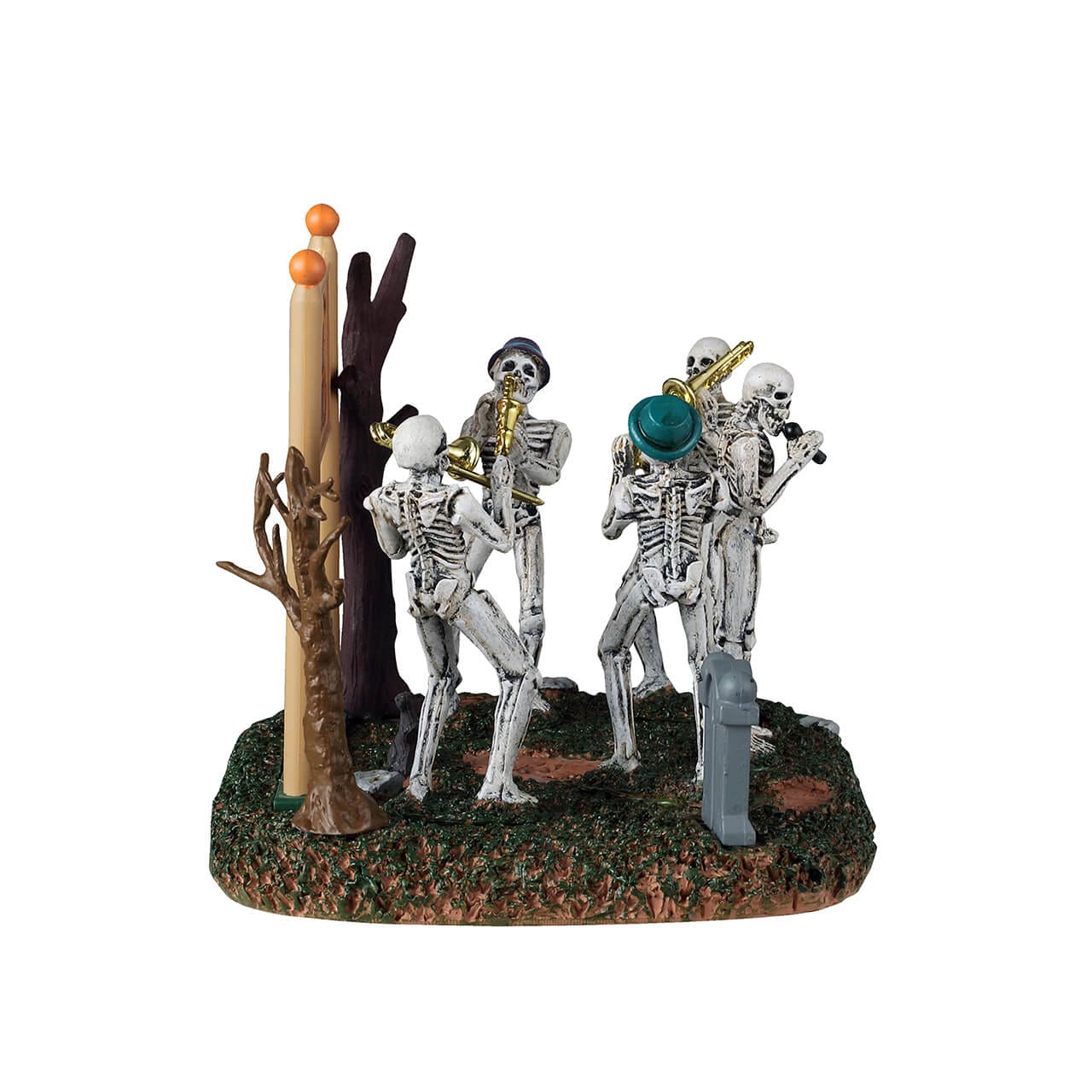lemax-spooky-town-halloween-jazz-festival-figurine-sc-ne-musicale image 2