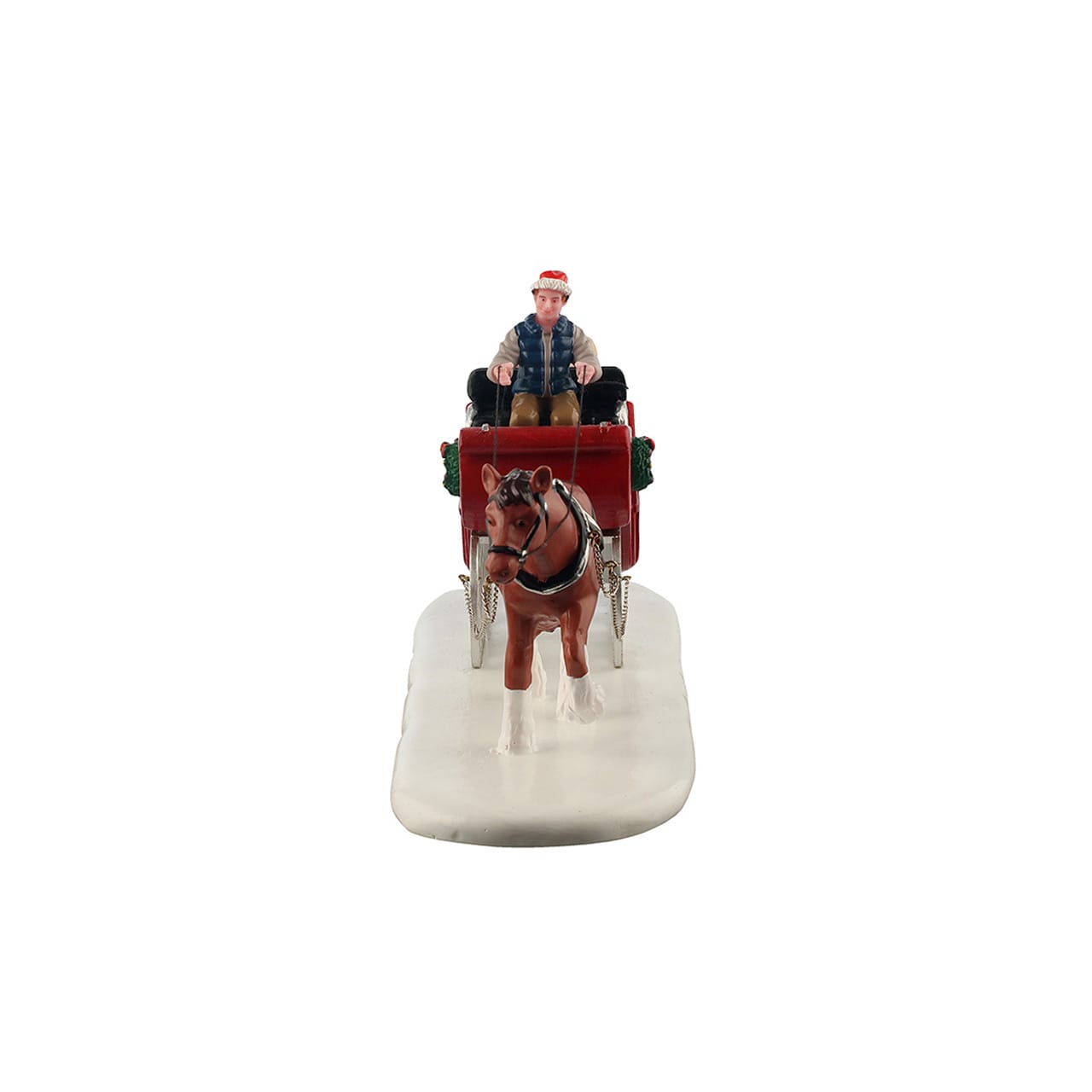 lemax-holiday-sleigh-ride-figurine-tra-neau-romantique image 2