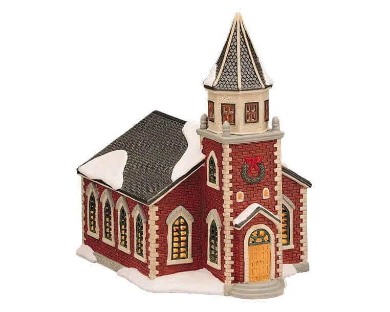 lemax-st-peter-s-church-glise-lumineuse-village-miniature image 1