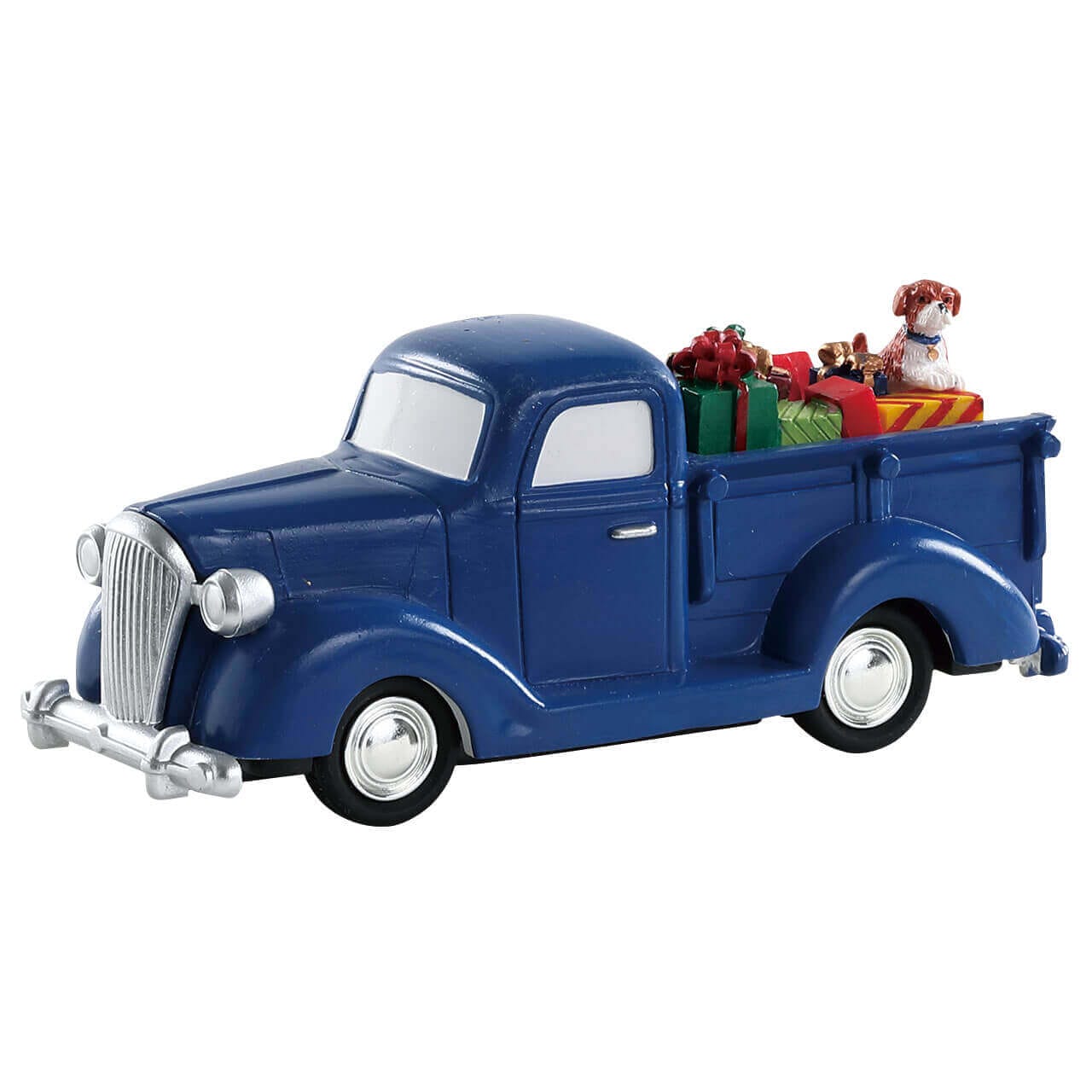 lemax-tis-better-to-give-camion-vintage-bleu-cadeaux-no-l image 1