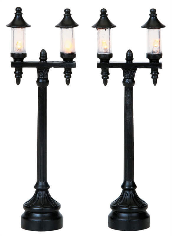 lemax-olde-town-street-lamp-accessoire-miniature-lampadaire-de-rue image 2