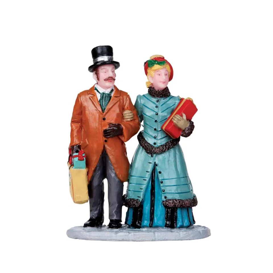 lemax-christmas-visitors-figurine-miniature-village-de-no-l image 1