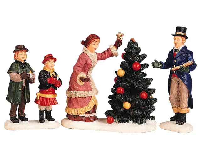 lemax-christmas-tree-song-figurine-miniature-chant-de-no-l image 1