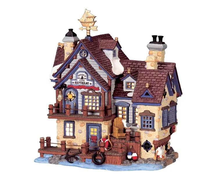 lemax-hidden-cove-seaside-retreat-b-timent-miniature-bord-de-mer image 1