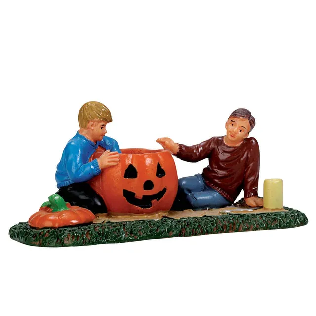 lemax-pumpkin-carving-figurine-spooky-town-de-collection image 1