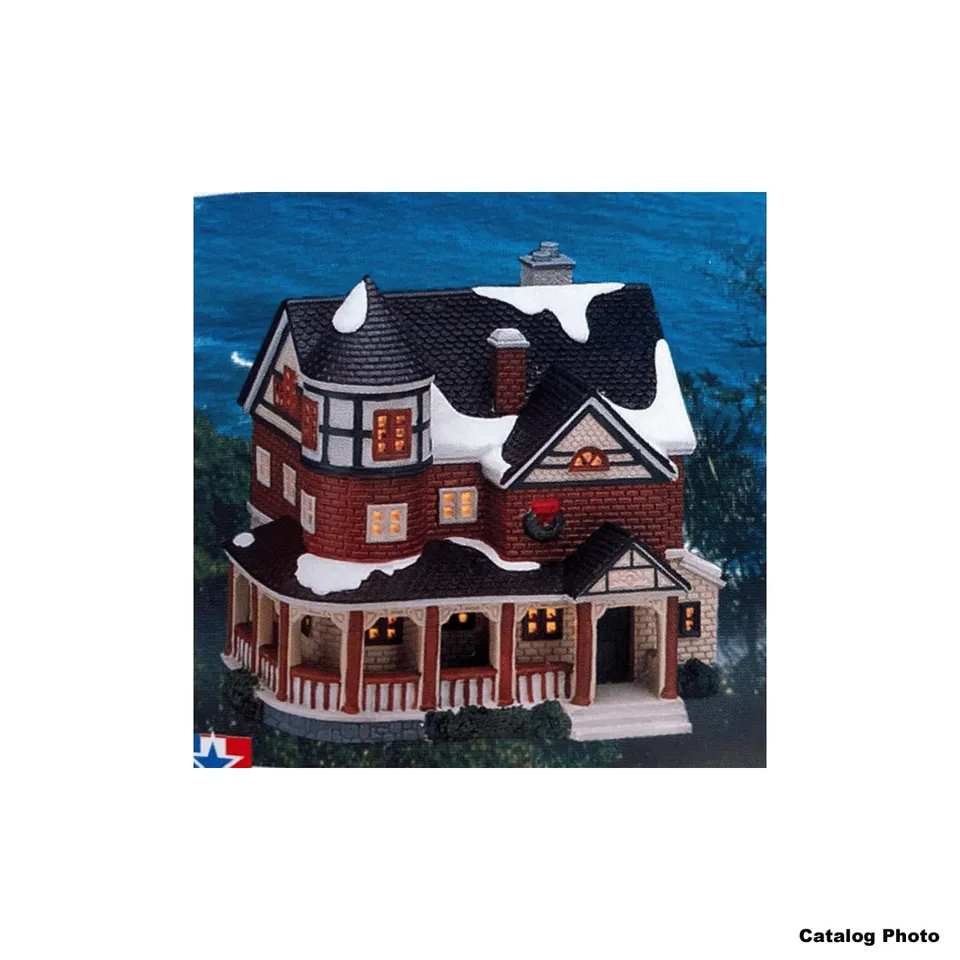lemax-manchester-house-maison-miniature-de-collection image 1