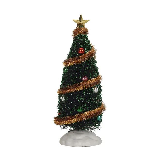lemax-9-sparkling-green-christmas-tree-sapin-vert-scintillant image 1