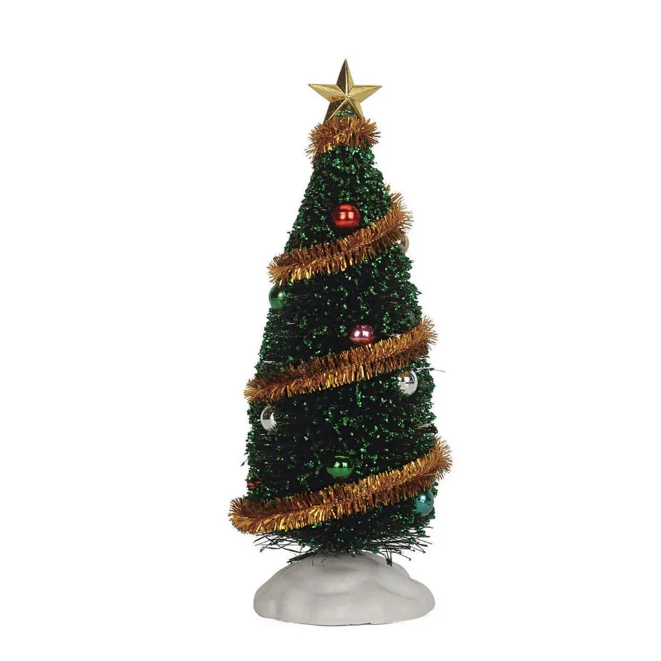 lemax-9-sparkling-green-christmas-tree-sapin-vert-scintillant image 1
