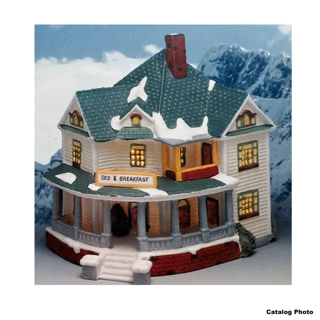lemax-bed-and-breakfast-maison-miniature-de-village image 1