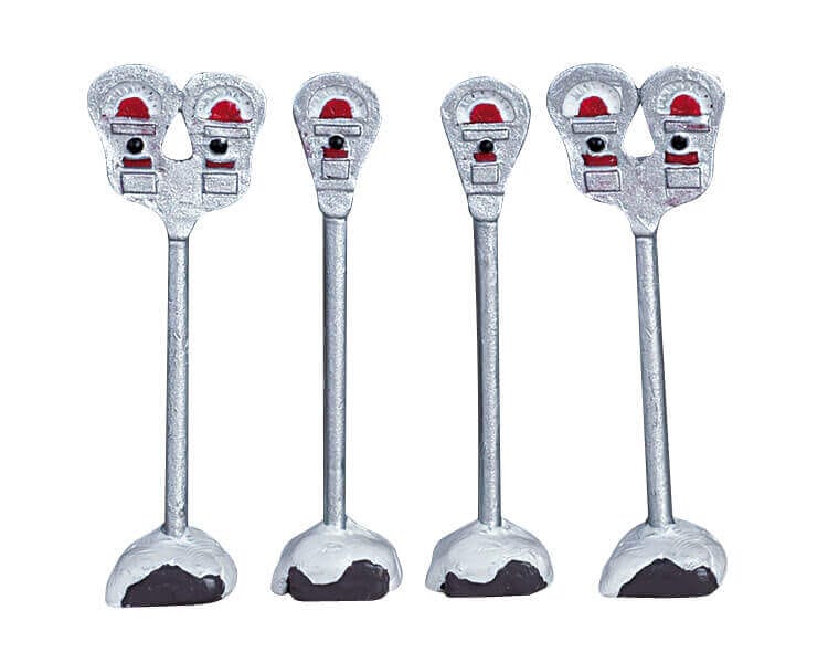 lemax-parking-meters-accessoires-miniatures-de-collection image 1