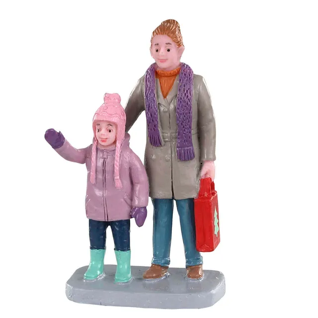 lemax-christmas-market-shoppers-figurines-march-de-no-l image 1