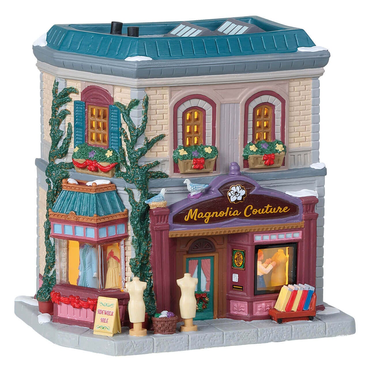 lemax-magnolia-couture-boutique-miniature-village-de-no-l image 1