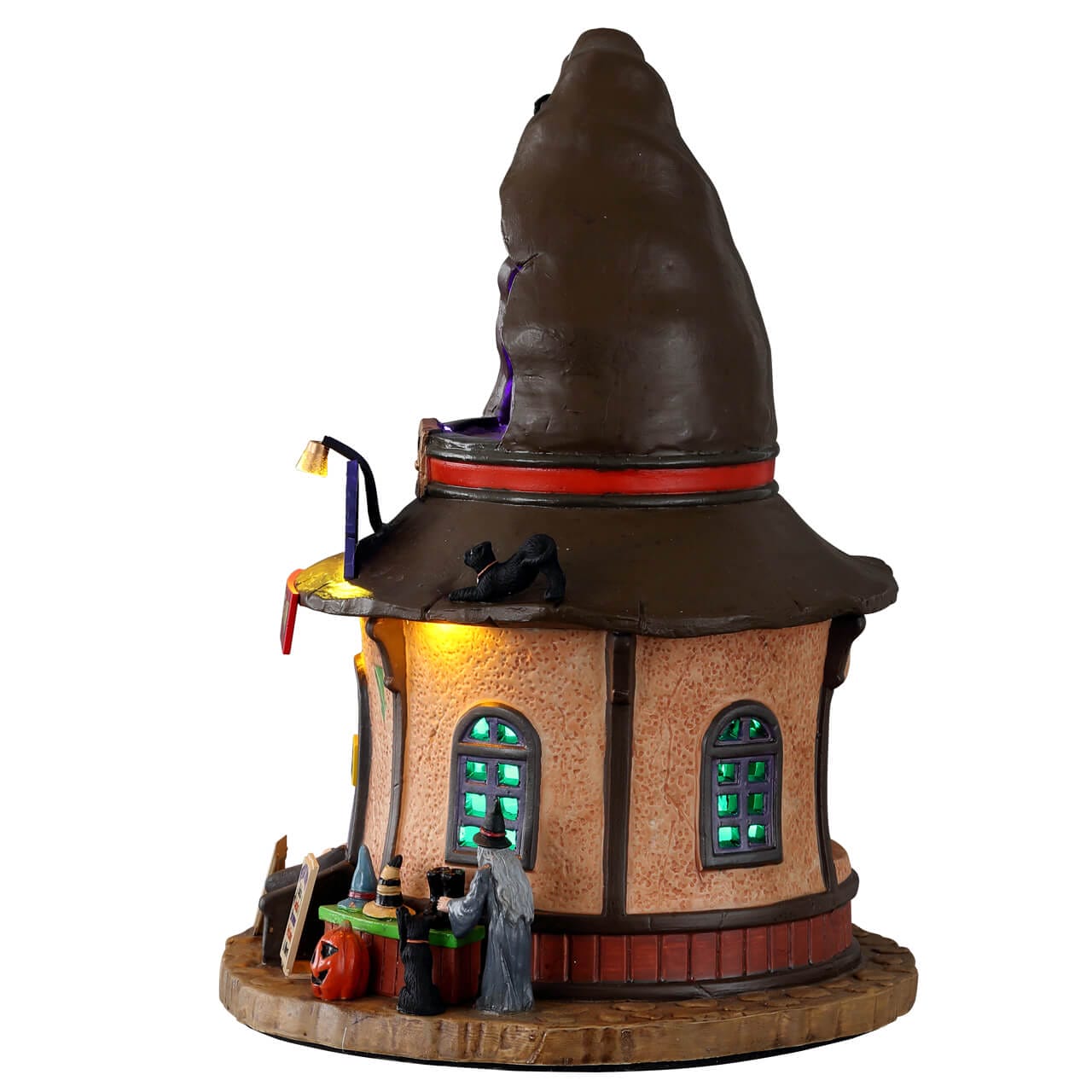 lemax-helga-s-hats-boutique-miniature-spooky-town image 3