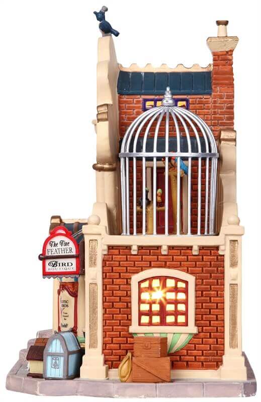 lemax-the-fine-feather-boutique-miniature-de-collection image 2