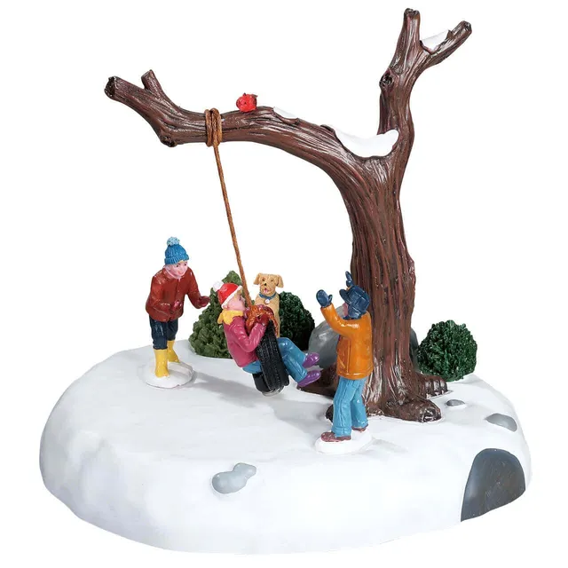 lemax-tire-swing-twirl-figurine-balan-oire-pneu image 1