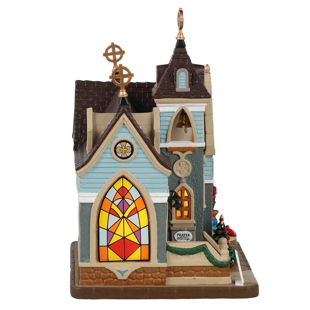 lemax-chapel-of-everlasting-life-glise-caddington-illumin-e image 2