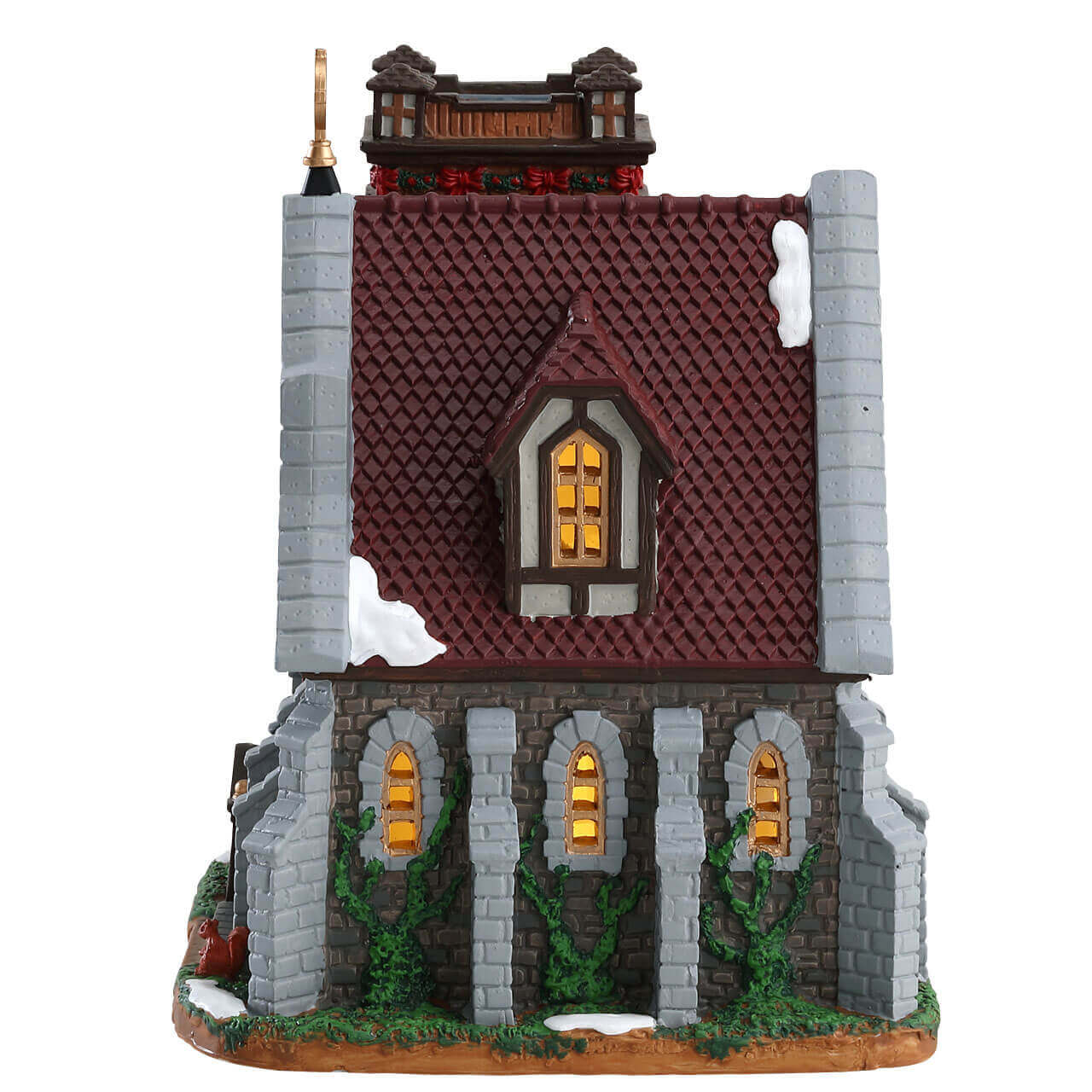 lemax-southwick-cathedral-glise-miniature-lumineuse-village image 2