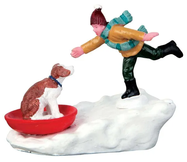 lemax-runaway-rover-figurine-chien-miniature-village-de-no-l image 1
