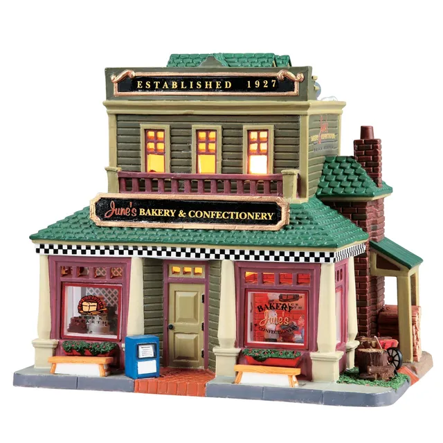 lemax-june-s-bakery-and-confectionery-boulangerie-miniature-lumineuse image 1