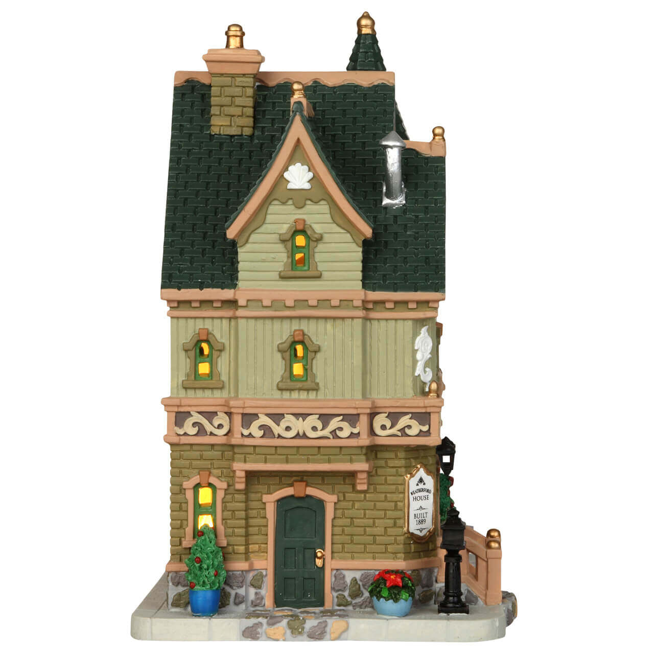 lemax-weatherford-house-maison-miniature-lumineuse-de-village image 2